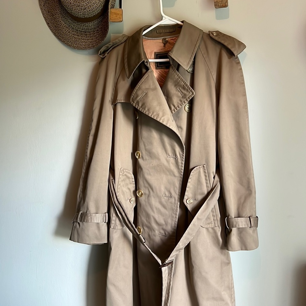 Vintage trench Mac coat